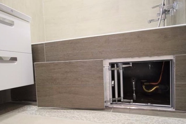 Люки для ванной, люк под ванну