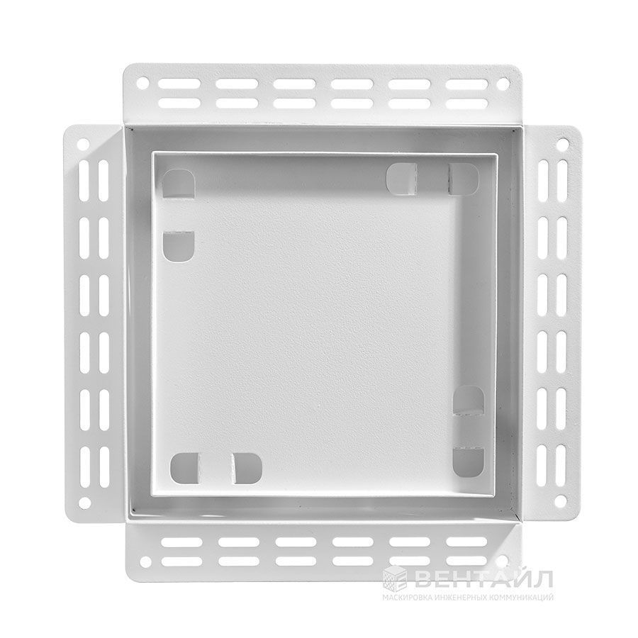 Вентиляционная решетка VRW 200x200 Tile / SILENT 100CZ (белая) — фото, характеристики