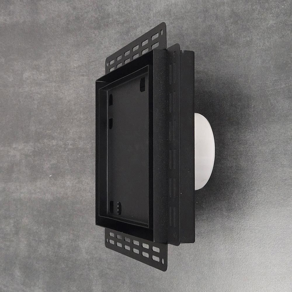 Решетка + вентилятор Keramo-M Black 200x200 / STILL-B 100CК (черная) — фото, характеристики