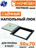 Напольный люк со съемной крышкой Погребок Мини 50х70 купить в Минске