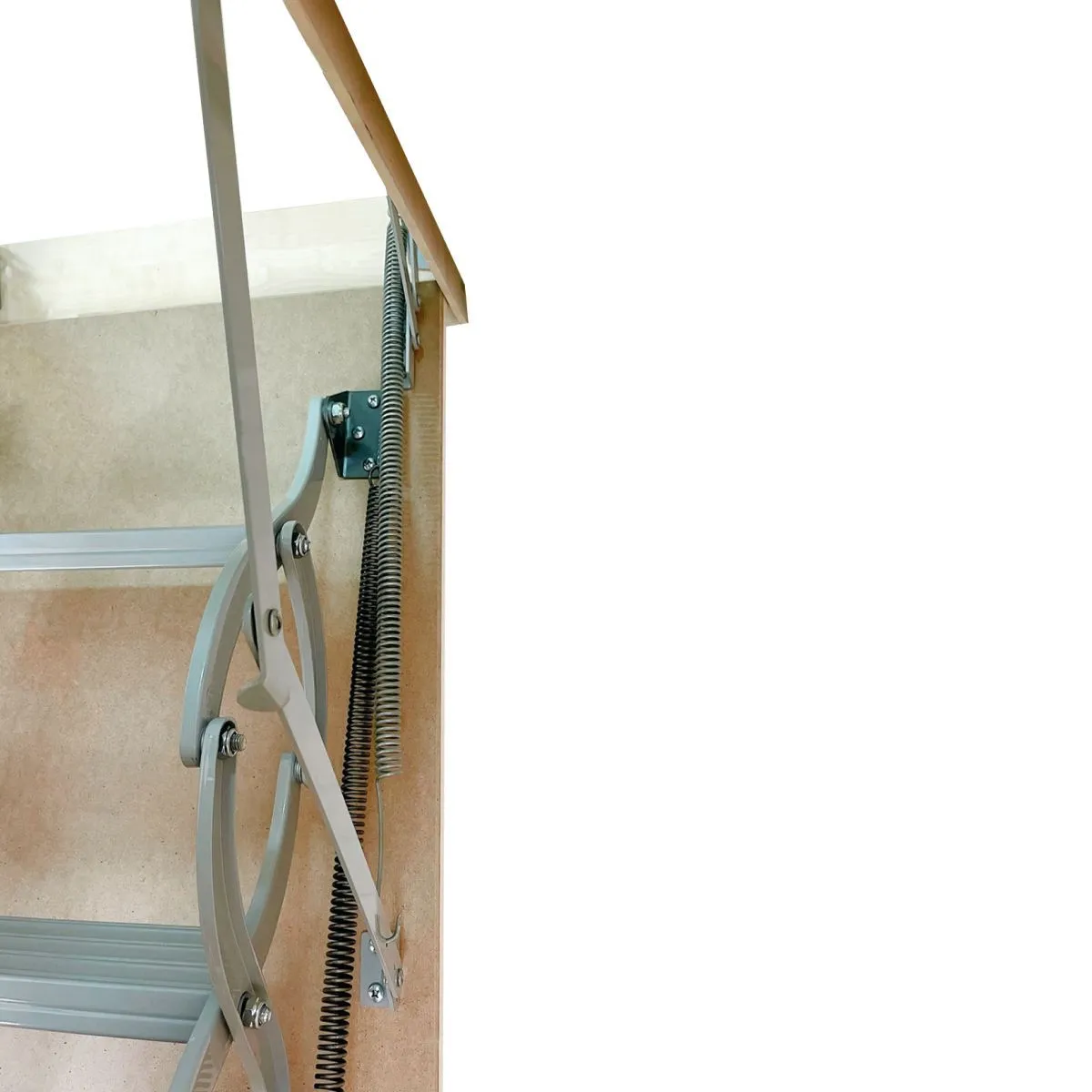 Чердачная ножничная лестница LOFTSTEP LST Lite 70×120×300 см — фото, характеристики