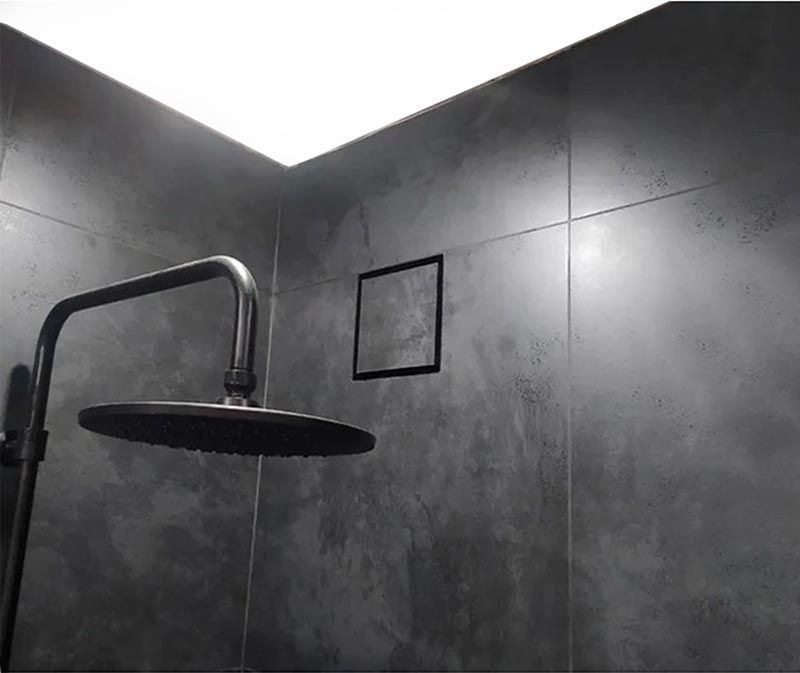 Решетка + вентилятор Keramo Air-Vent 250х250 D150 (черная) — фото, характеристики