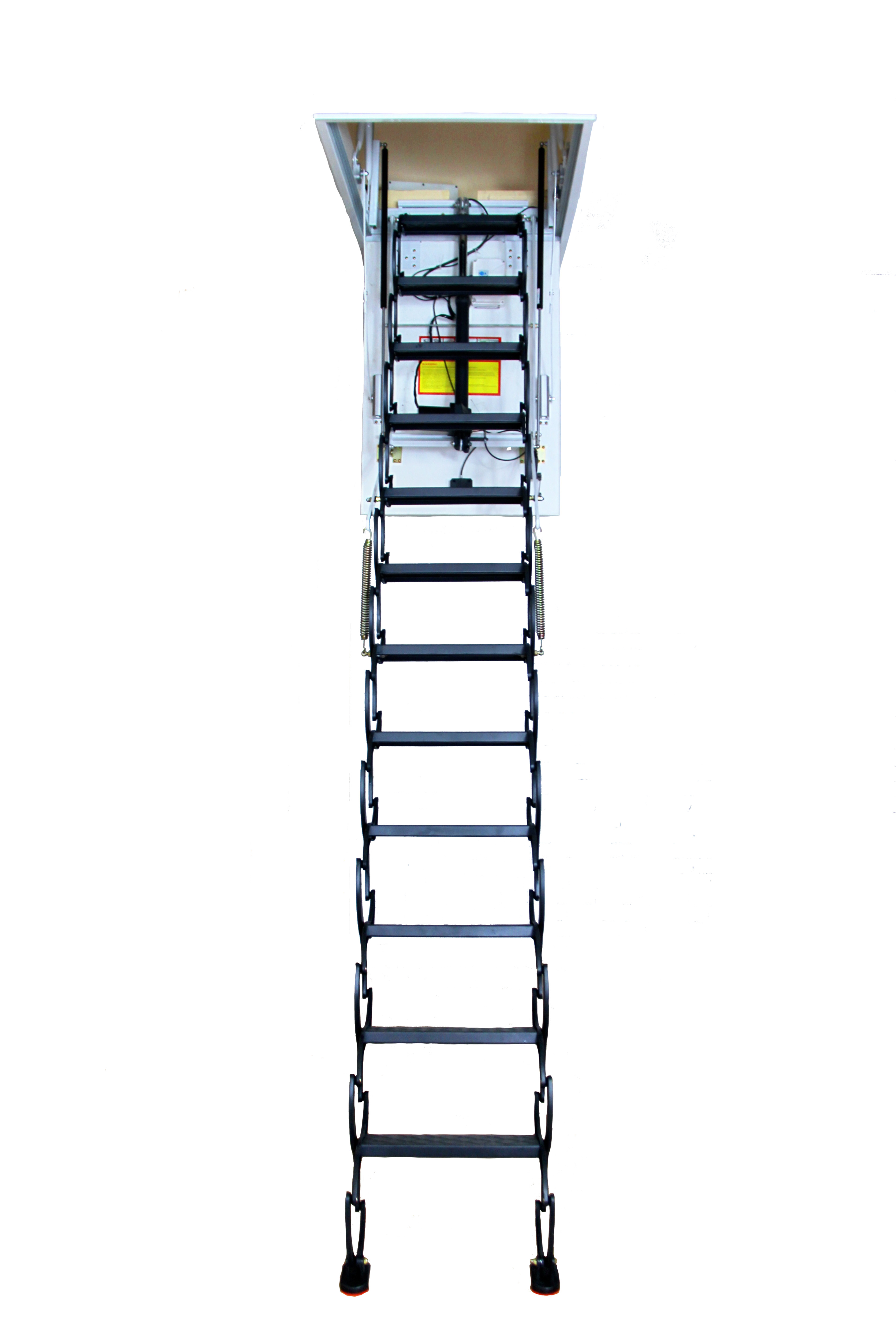 Чердачная ножничная лестница LOFTSTEP LCS-E (CH) 60×120×300 см — фото, характеристики