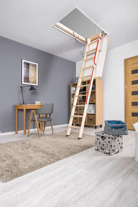 Чердачная лестница FAKRO LWL Extra 60×120×280 см — фото, характеристики