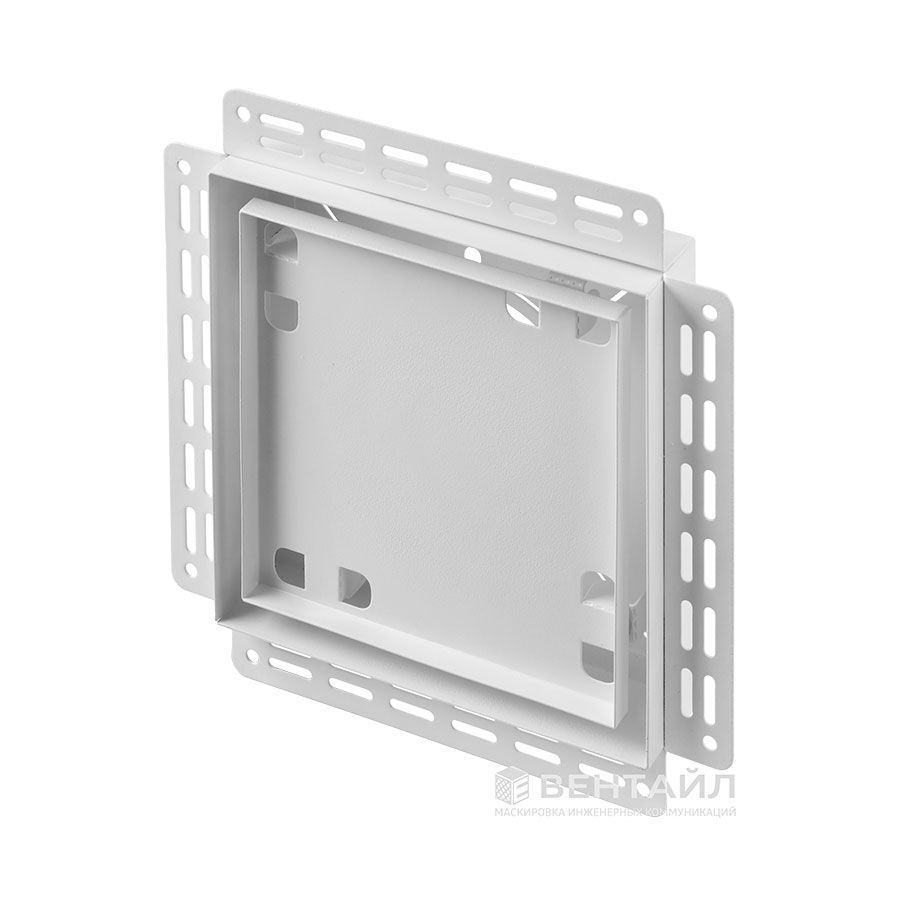 Вентиляционная решетка VRW 200x200 Tile / SILENT 100CZ (белая) — фото, характеристики