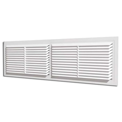 Решетка вентиляционная переточная Виенто 450x130 детальное фото