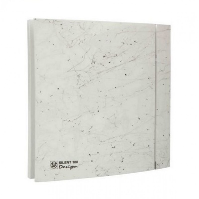 Вентилятор SILENT-100 CZ MARBLE WHITE DESIGN – 4C детальное фото