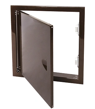 Люк металлический с магнитом 100х900 коричневый купить в Минске