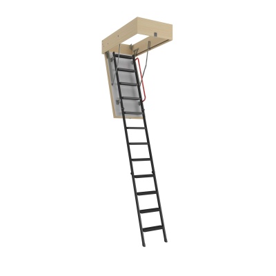 Лестница чердачная металлическая Fakro LTM 60x130x305 детальное фото