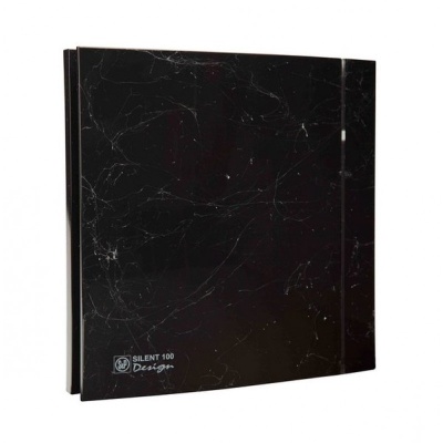 Вентилятор SILENT-100 CZ MARBLE BLACK DESIGN – 4C детальное фото