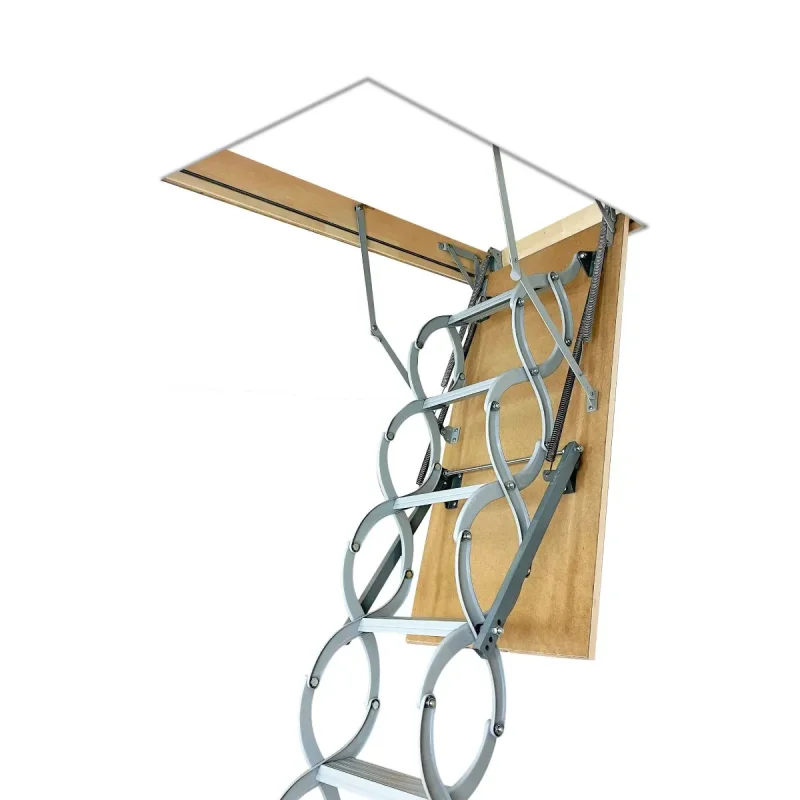 Чердачная ножничная лестница LOFTSTEP LST Lite 70×120×300 см — фото, характеристики