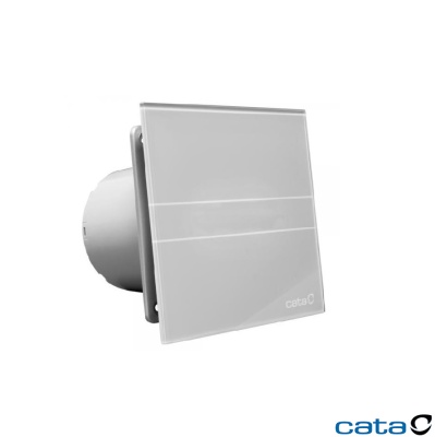 Вентилятор CATA E-100 GST GLASS SILVER TIMER детальное фото