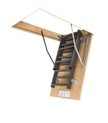 Лестница складная металлическая Fakro Smart LMS 70x140x305 детальное фото