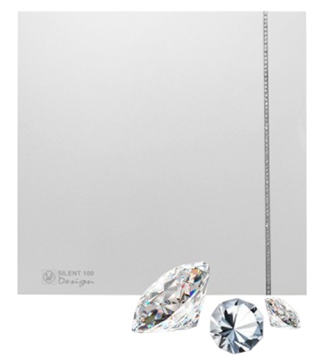 Вентилятор SILENT-100 CZ DESIGN SWAROVSKI детальное фото