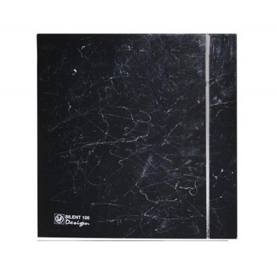 Вентилятор SILENT-100 CZ MARBLE BLACK DESIGN – 4C детальное фото