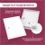 Люк металлический с замком 300х350 белый | Купить в Минске Люк металлический с замком 300х350 белый детальное фото