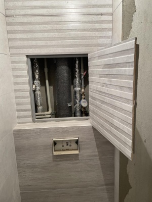 Люк под плитку Евростандарт 25-25 детальное фото