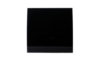 Вентилятор вытяжной Awenta System+ Turbo 100T Escudo Glass Czarny Polysk / KWT100T-PEGB100P детальное фото