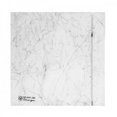 Вентилятор SILENT-100 CZ MARBLE WHITE DESIGN – 4C детальное фото
