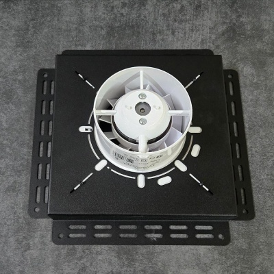 Решетка + вентилятор Keramo-Black 240x240 / STILL-B 125CK (черная) детальное фото