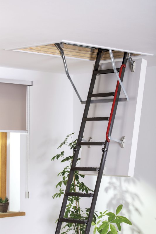 Чердачная лестница FAKRO LME 70×120×280 см — фото, характеристики