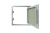 Люк-дверь под покраску Бригадир 900х1350 | Купить в Минске Люк-дверь под покраску Бригадир 900х1350 детальное фото