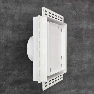 Решетка + вентилятор Keramo-M White 240x240 / STILL-B 125CK (белая) детальное фото