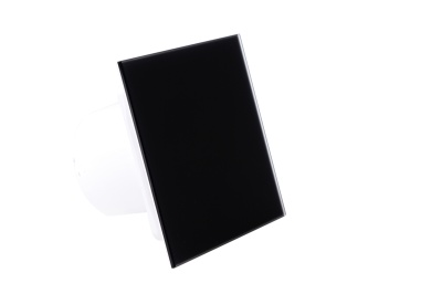 Вентилятор вытяжной Awenta System+ Turbo 100 Trax Glass Czarny Mat / KWT100-PTGB100M детальное фото