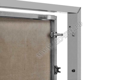 Люк под плитку Мега Алюм 80x120 детальное фото