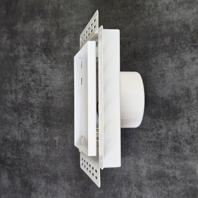 Решетка + вентилятор Keramo-White 240x240 / STILL-B 125CH (датчик влажности) детальное фото