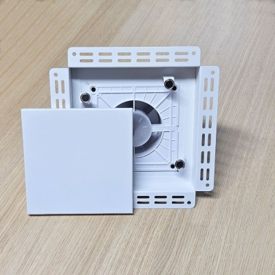 Вентиляционная решетка VRW 200x200 Paint / SLIM 4CMR (белая, таймер) детальное фото