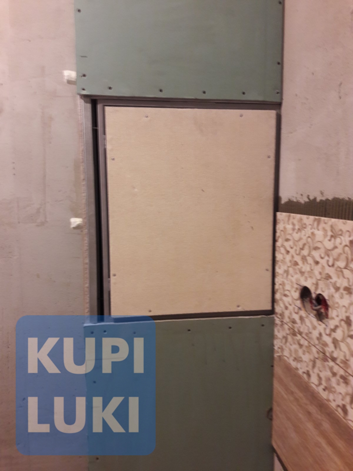 Шаркон Эко-Люк 3D Ультратонкий 50x60 интерьере